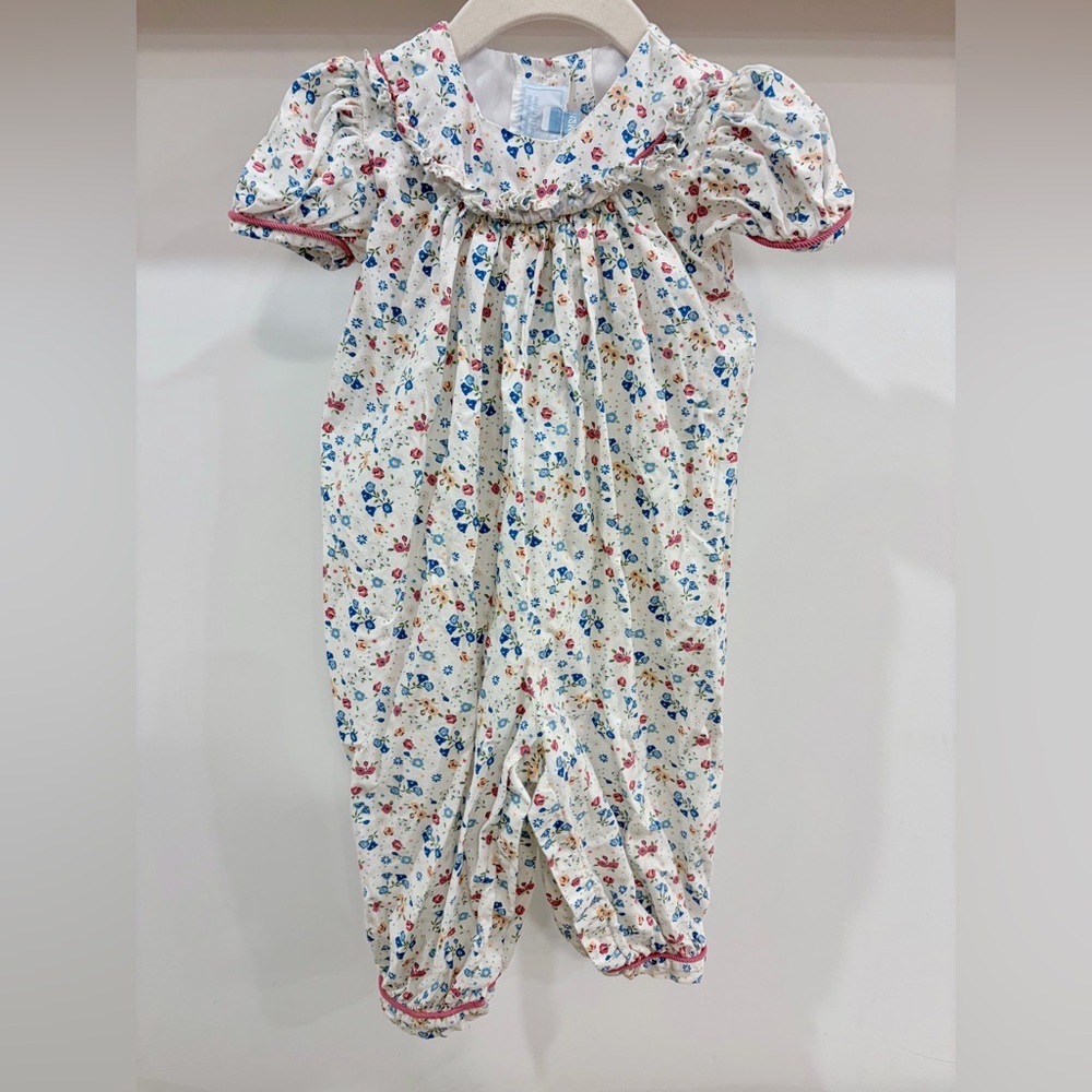 Little English Floral Print Jumper